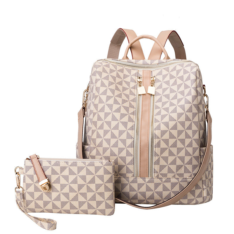 Geometric backpack/handbag