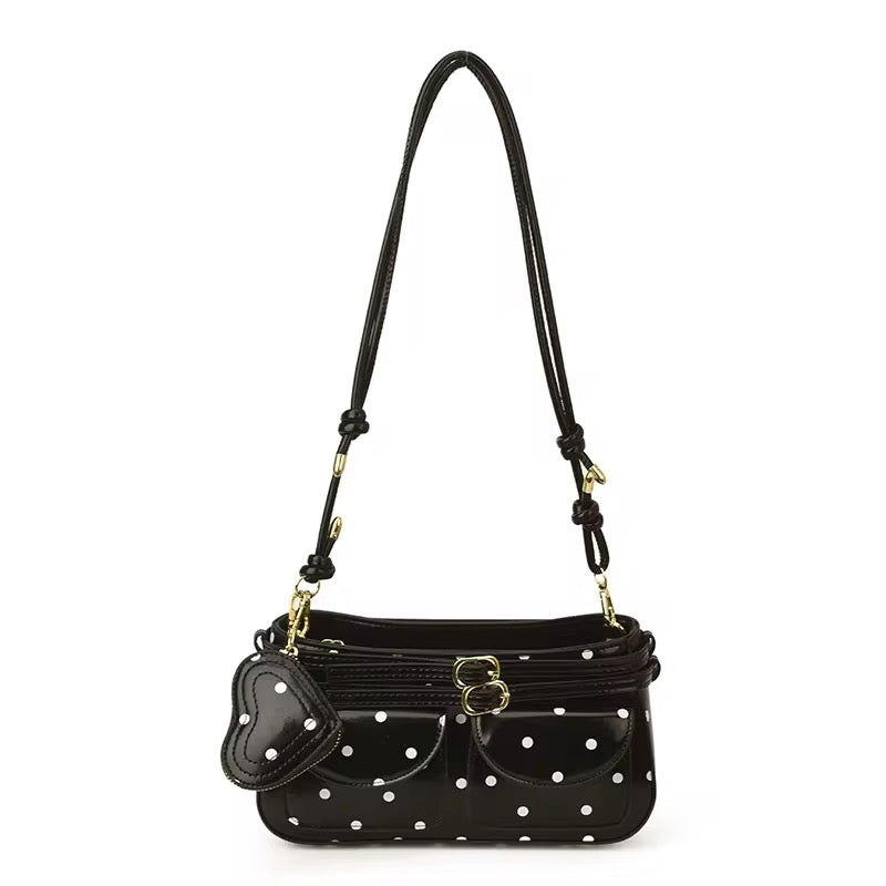 Polka Dot shoulder bag Ideal for Daily Use, Fashionable and Practical Design