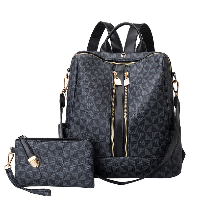 Geometric backpack/handbag