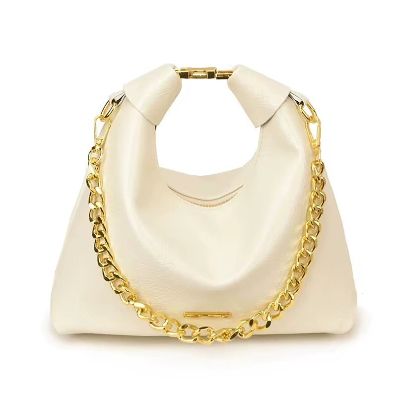 Luna crescent chain bag crossbody/clutch style