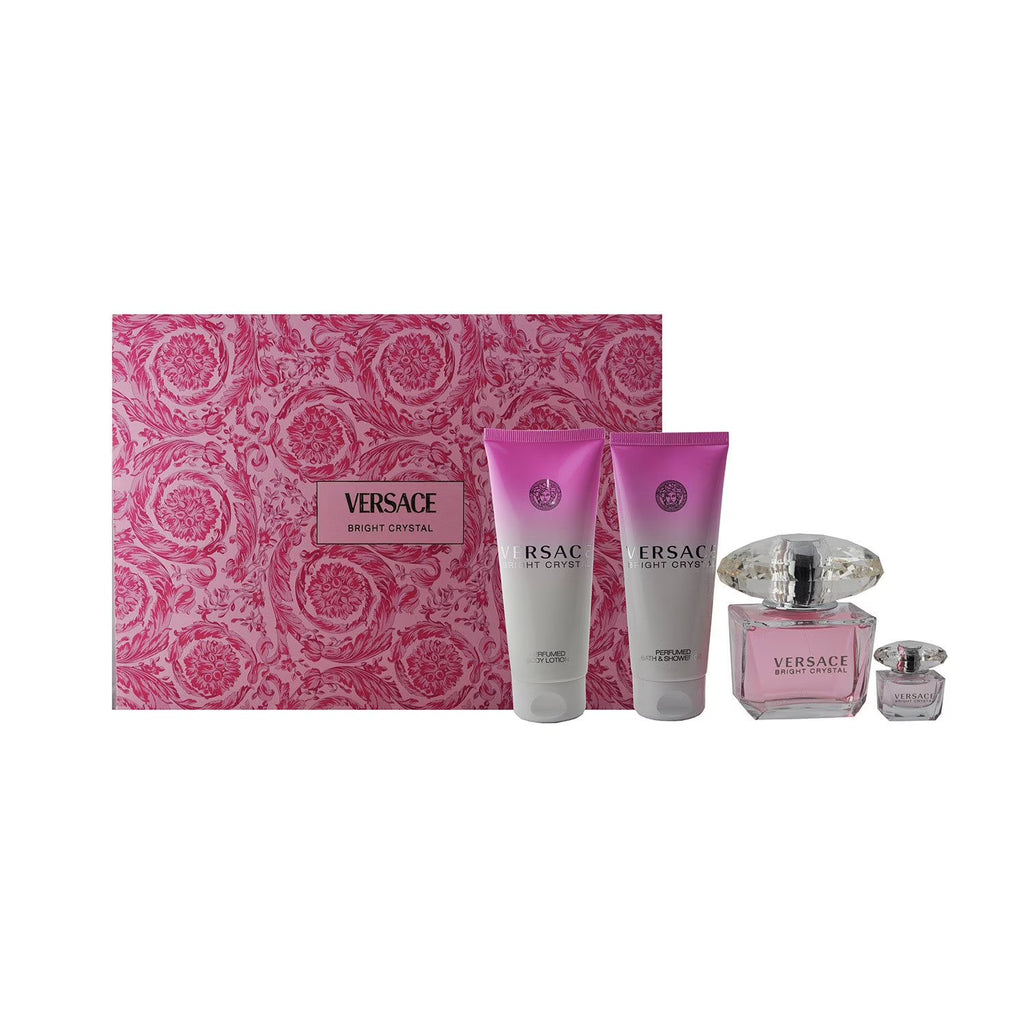 Versace bright Crystal 4 piece set