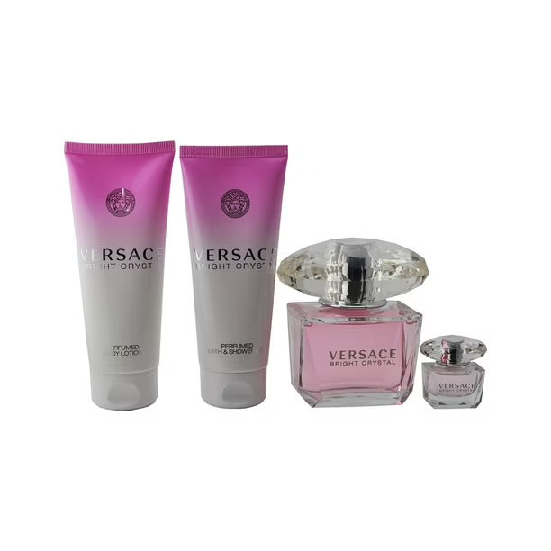 Versace bright Crystal 4 piece set