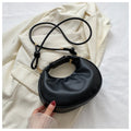 Crescent Shoulder Bag – Structured Luxury Bag in Black, Pink, Green, White & Brown