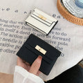Slim Leather Card Holder Wallet – Minimalist Luxury in 5 Colors