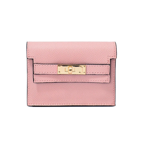 Slim Leather Card Holder Wallet – Minimalist Luxury in 5 Colors
