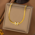 Butterfly Jewelry Set – Enchanting Two-Piece