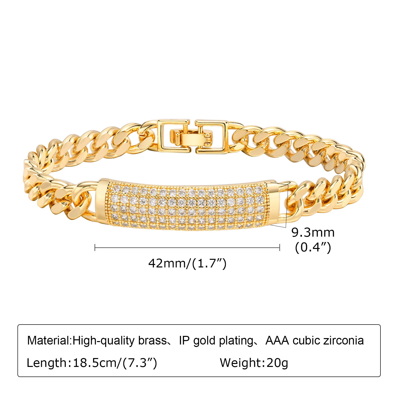 Diamond Cuban Link Bracelet – Bold Luxury Iced Out Jewelry