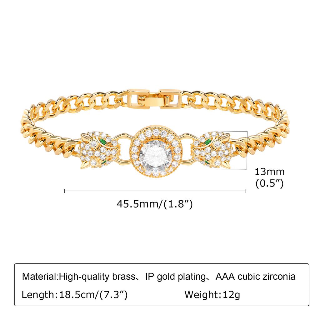 Cheetah  Bracelet – Wild & Glamorous Statement Jewelry