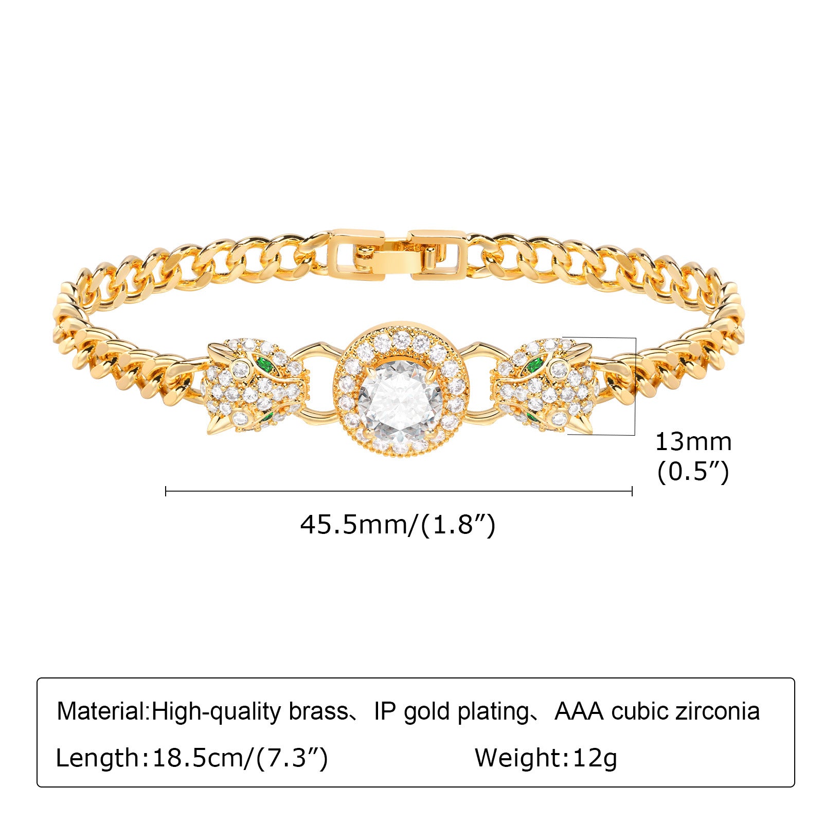 Cheetah  Bracelet – Wild & Glamorous Statement Jewelry