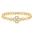 Clover Link Bracelet – Lucky & Elegant Charm Jewelry