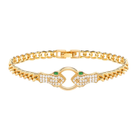 Snake Head Bracelet – Edgy & Iconic Statement Jewelry
