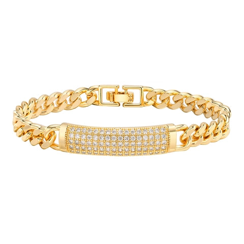 Diamond Cuban Link Bracelet – Bold Luxury Iced Out Jewelry