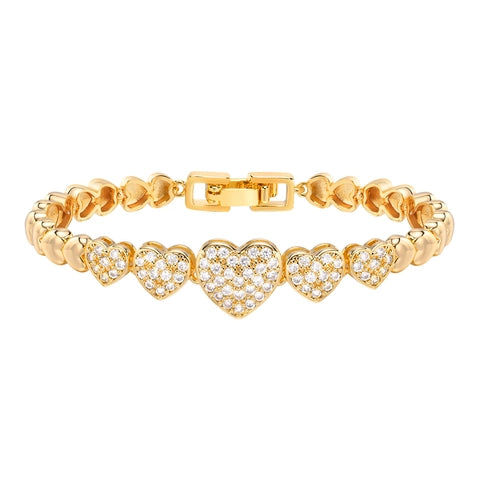 Heart Charm Bracelet – Delicate & Romantic Everyday Jewelry