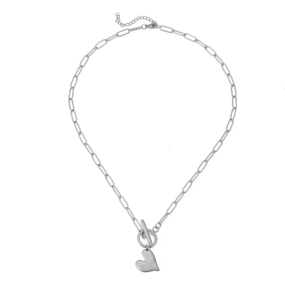 Heart Charm Jewelry Set