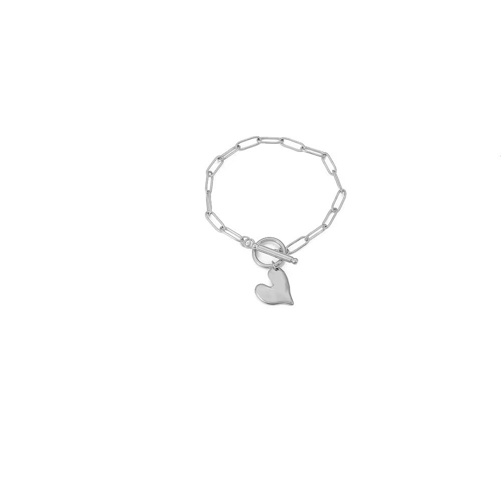 Heart Charm Jewelry Set