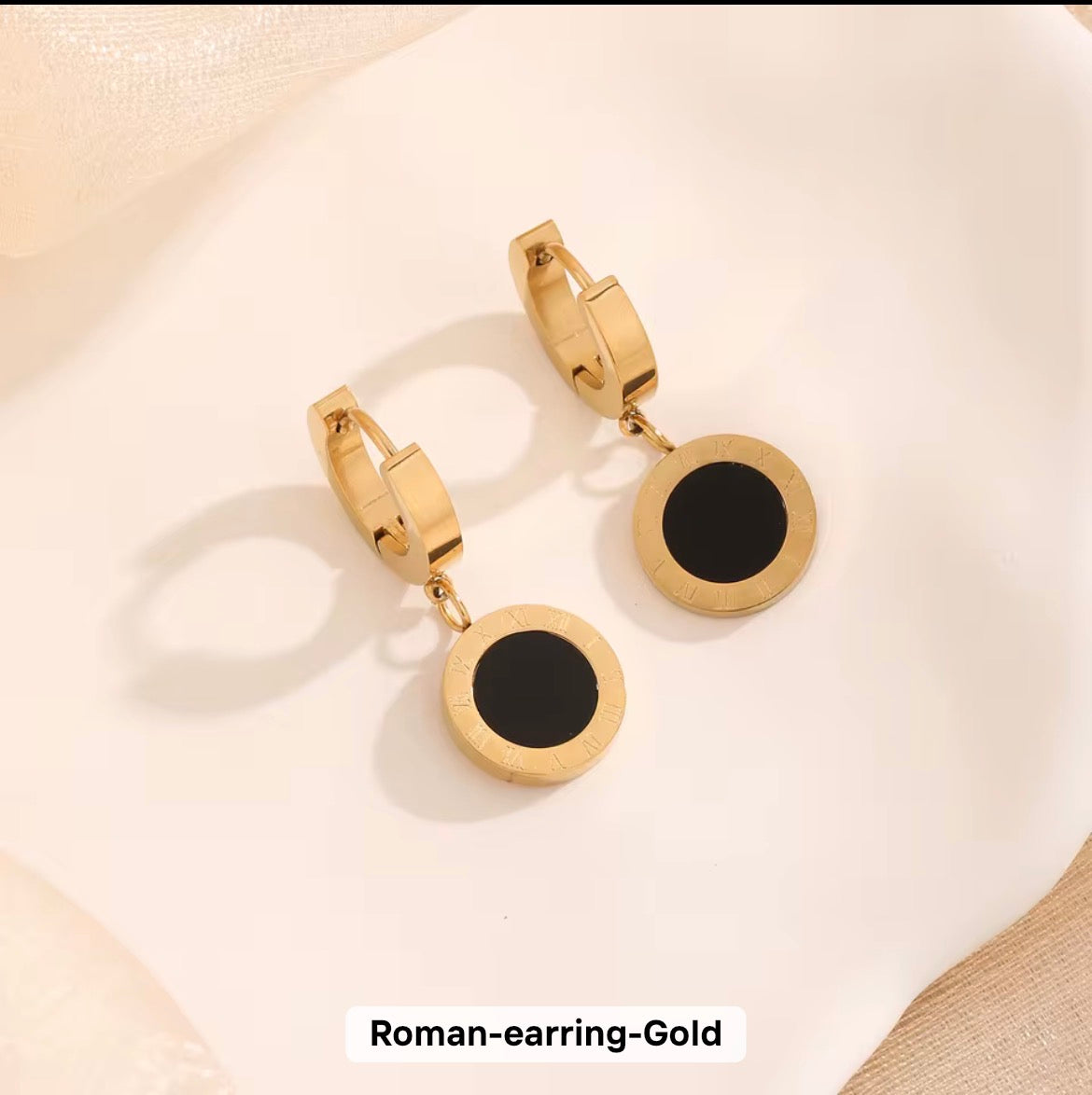 Roman Numeral Jewelry Set