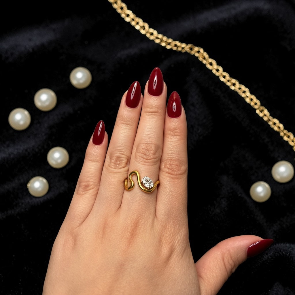 snake coil ring Size 7